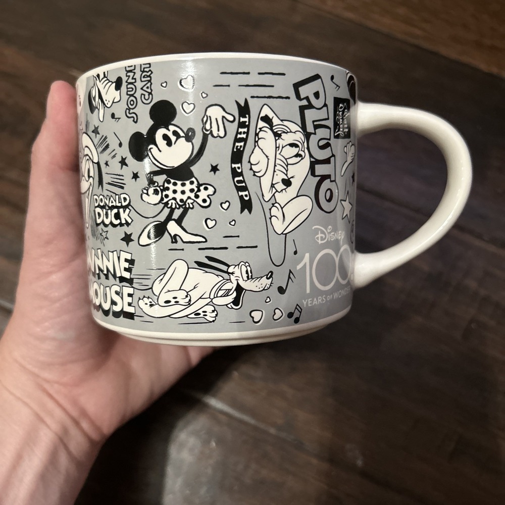 Disney 100 Years Of Wonder Coffee Tea Mug 100th Anniversary Mickey Minnie